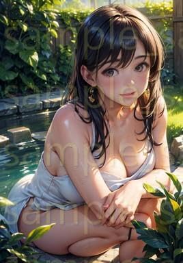 Amazon.co.jp: A4ポスター AI美女 美少女 水着 かわいい グラビア